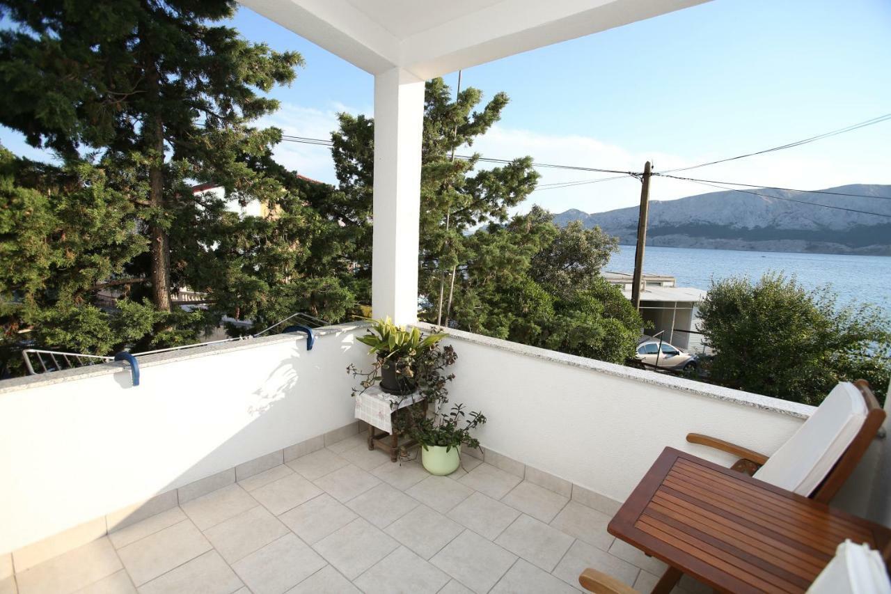 Rooms With The Sea View Baška Exteriér fotografie
