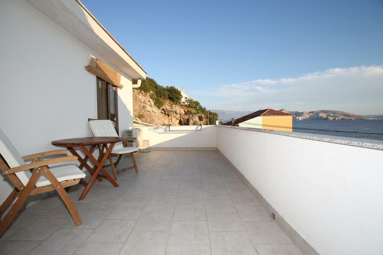 Rooms With The Sea View Baška Exteriér fotografie
