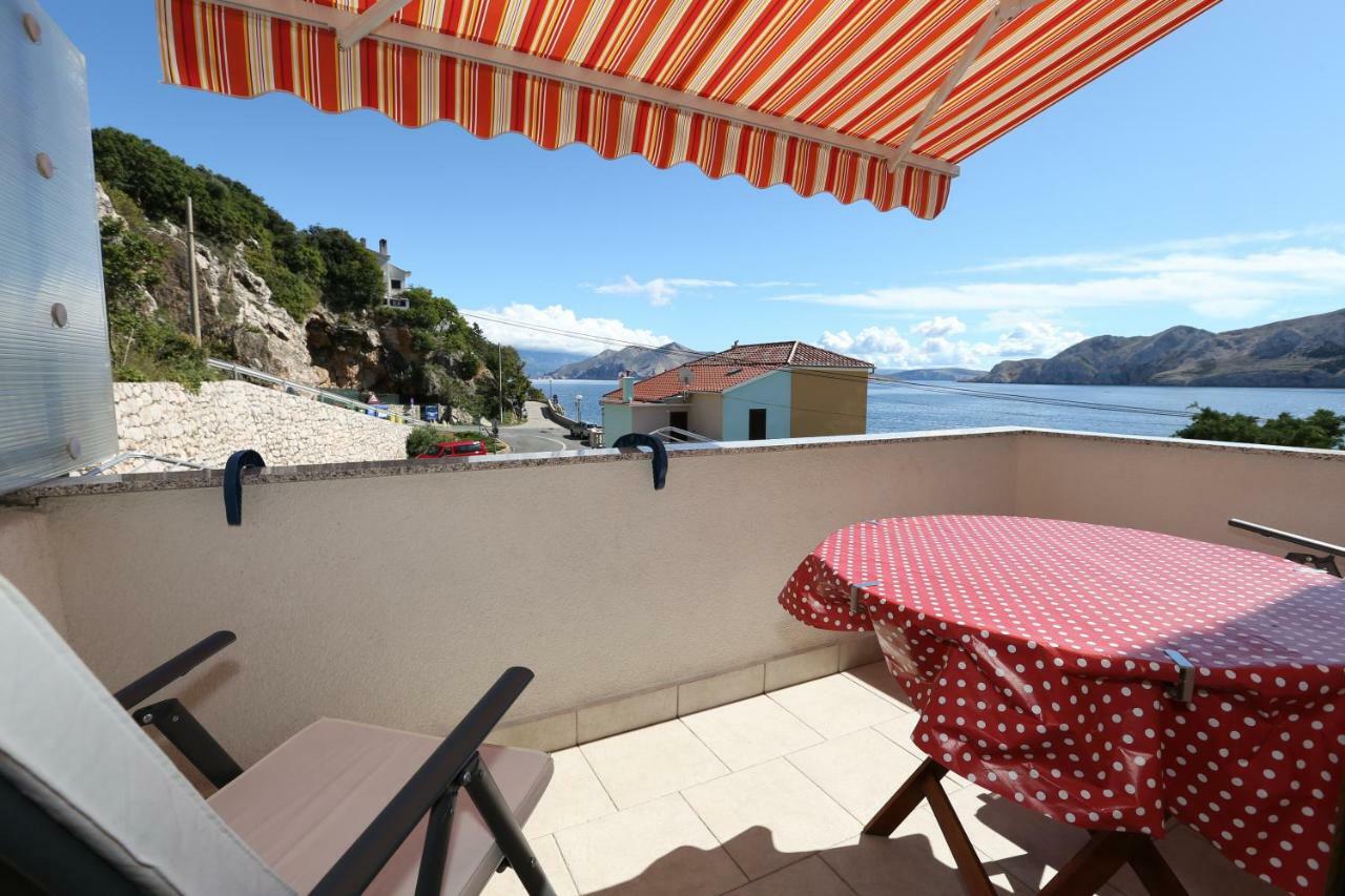 Rooms With The Sea View Baška Exteriér fotografie